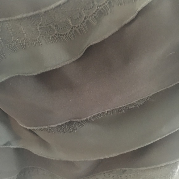 NWT White House Black Market Strapless Tier Dress - Picture 3 of 6